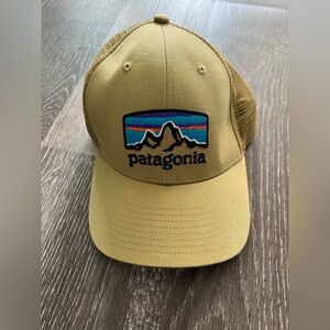 NWOT Patagonia Khaki Trucker Cap with Mesh Back